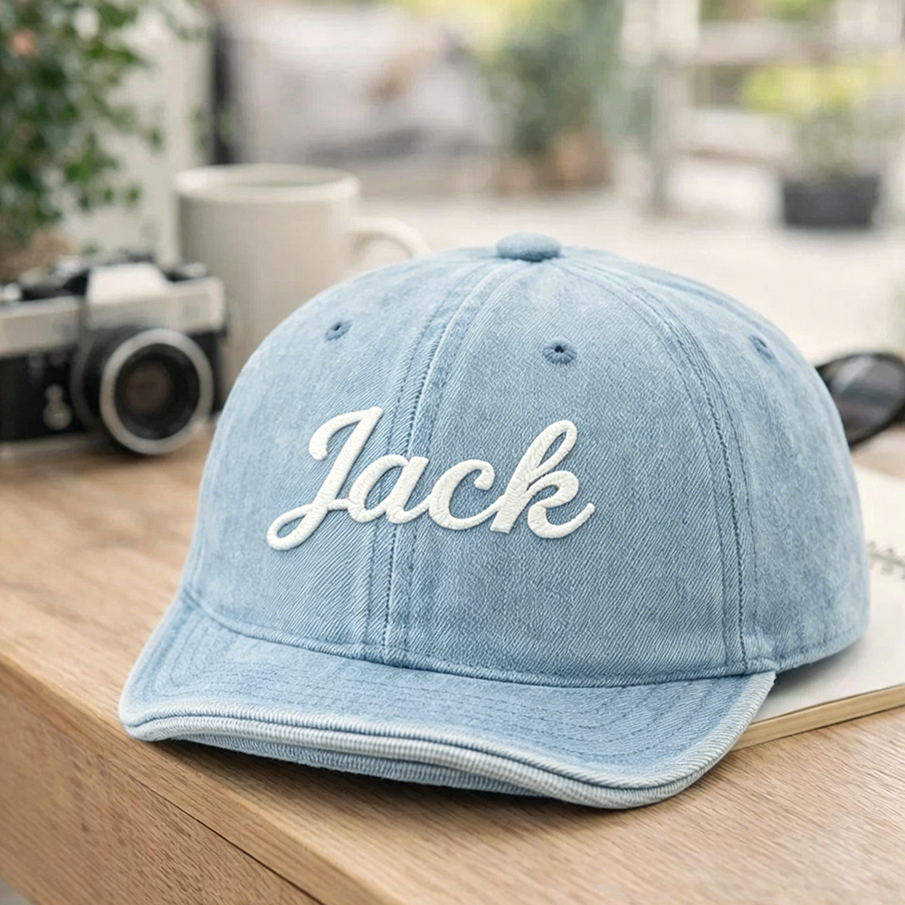 Personalized Baby Baseball Cap Custom Name Toddler Hat | MNSummer09