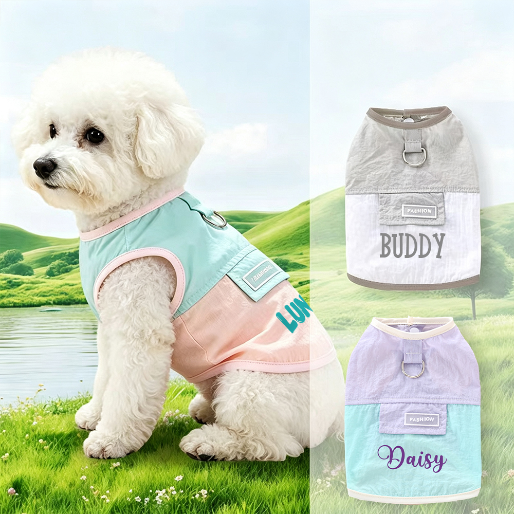 Personalized Pet Summer Cool And Sun Protection Vest | MNCloth248