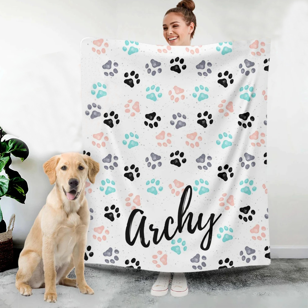 Personalized Lovely Pet Blanket for Comfort & Unique | BKPet12