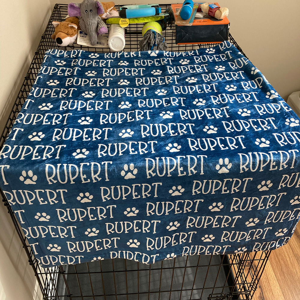Personalized Lovely Pet Blanket for Comfort & Unique | BKPet01