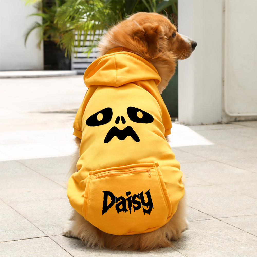 Personalized Halloween Puppy Hoodie for Comfort & Unique | CWHalloween56