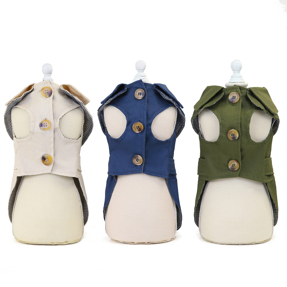Personalized Pet British Style Jacket | BKPet215
