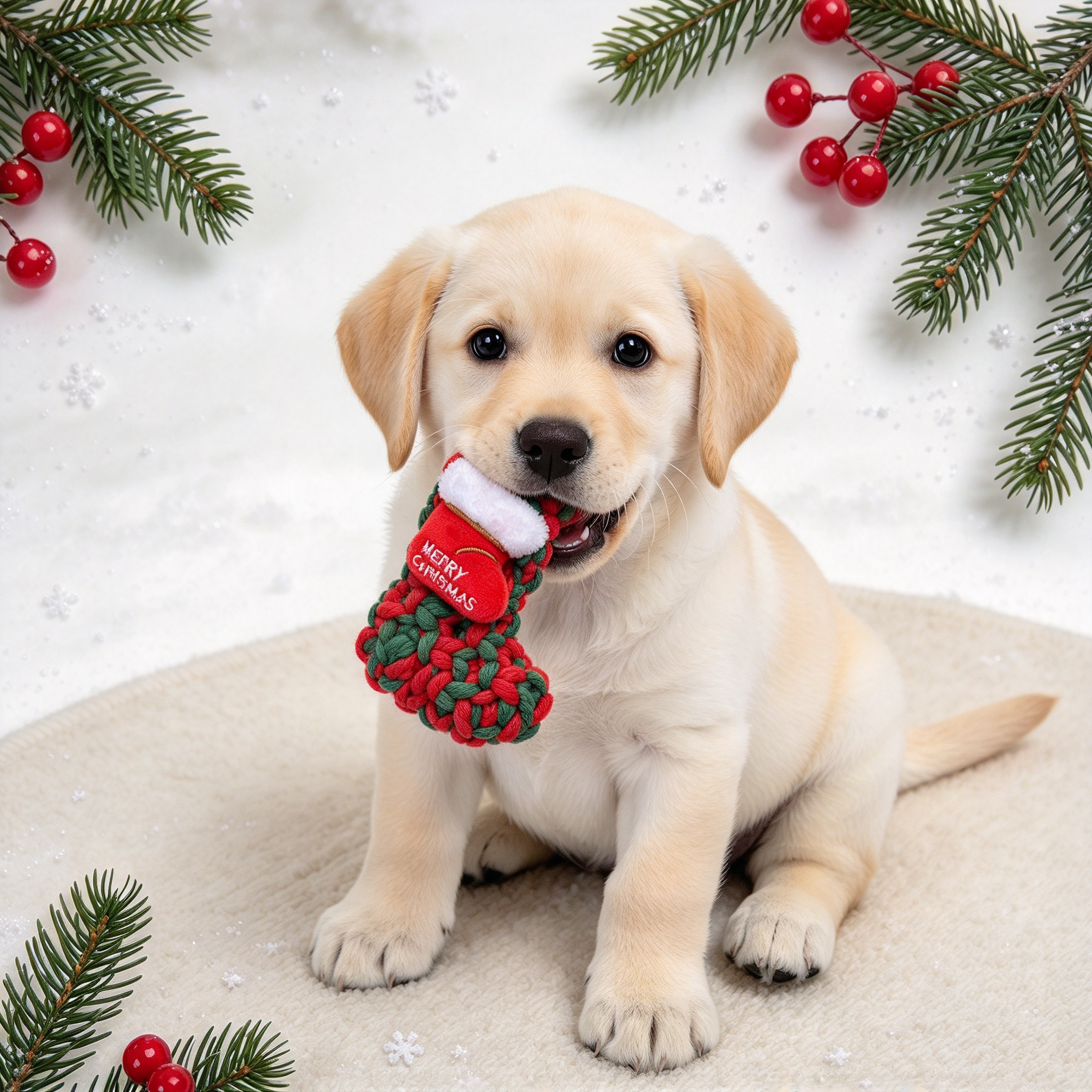 Christmas Rope Pet Knotted Chew Toy | MNToy29