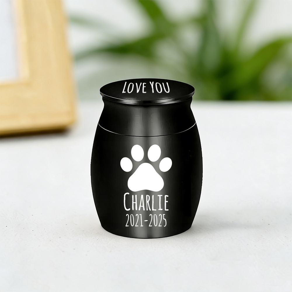 Personalized Pet Mini Memorial Urn | BKPet365