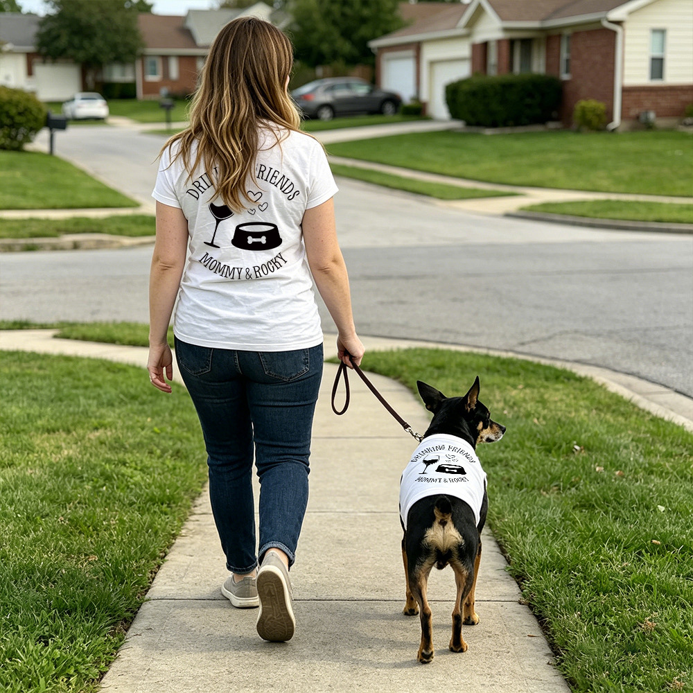 Personalized Mommy/Daddy & Pet Matching Shirt | BKPet460