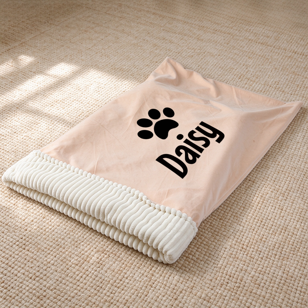 Personalized Velvet Dogs Snuggle Sack | MNHome110