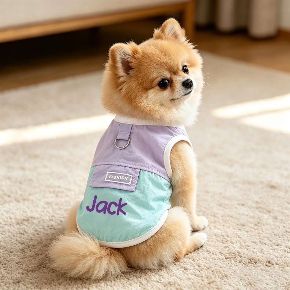 Personalized Pet Summer Cool And Sun Protection Vest | MNCloth248