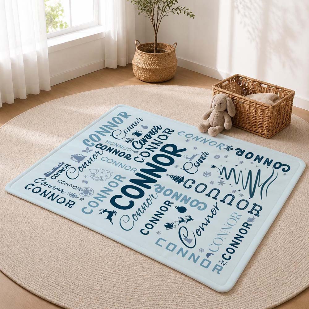 Personalized Christmas Blanket for Comfort & Unique | MNHome107