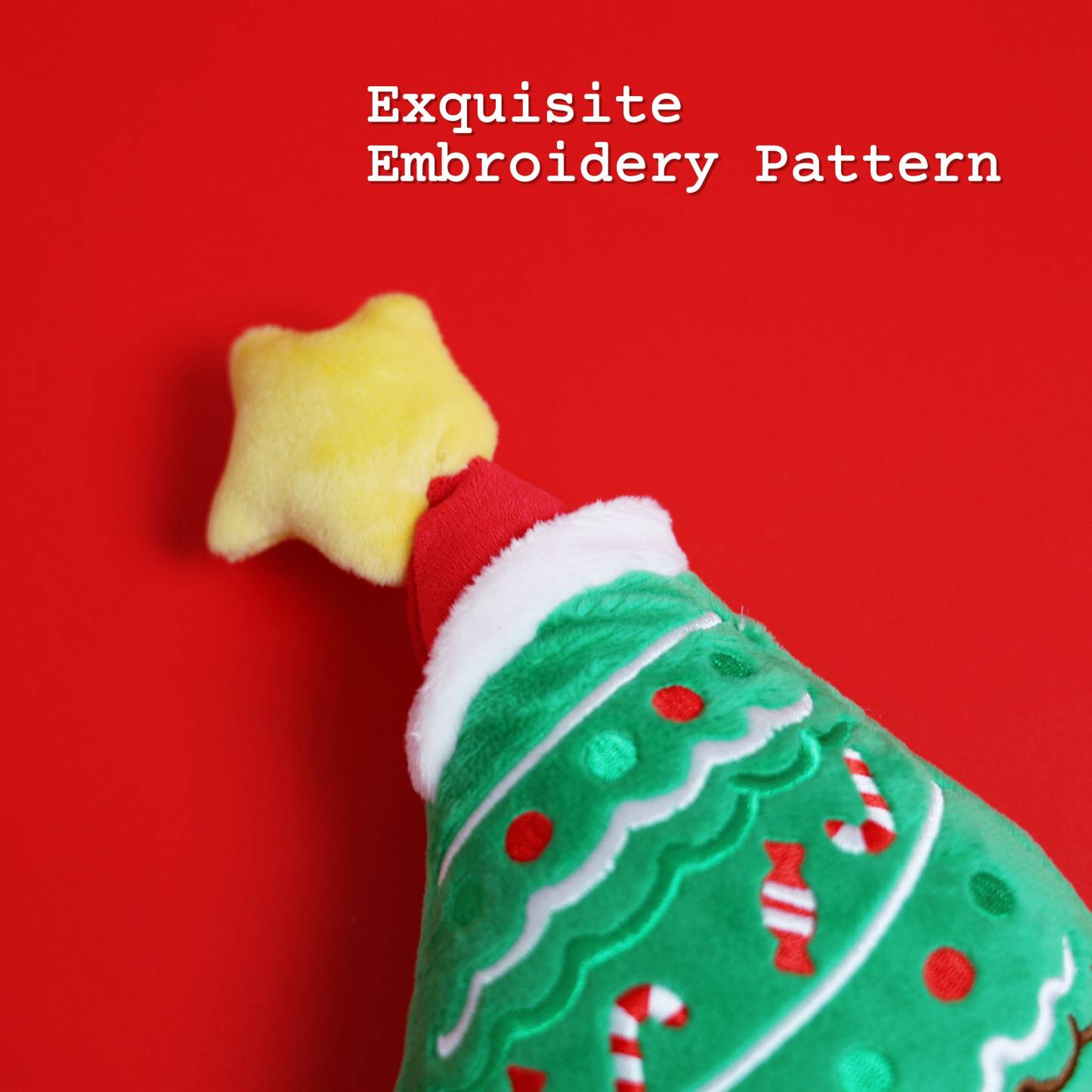 Christmas Tree Dog Plush Squeaky Toys | BKPet133