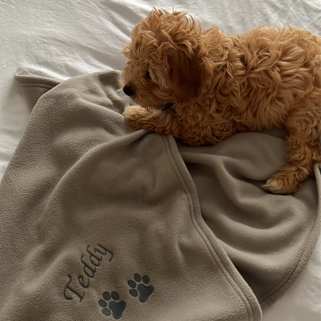 Personalized Warm Pet Blanket for Comfort & Unique | BKPet18