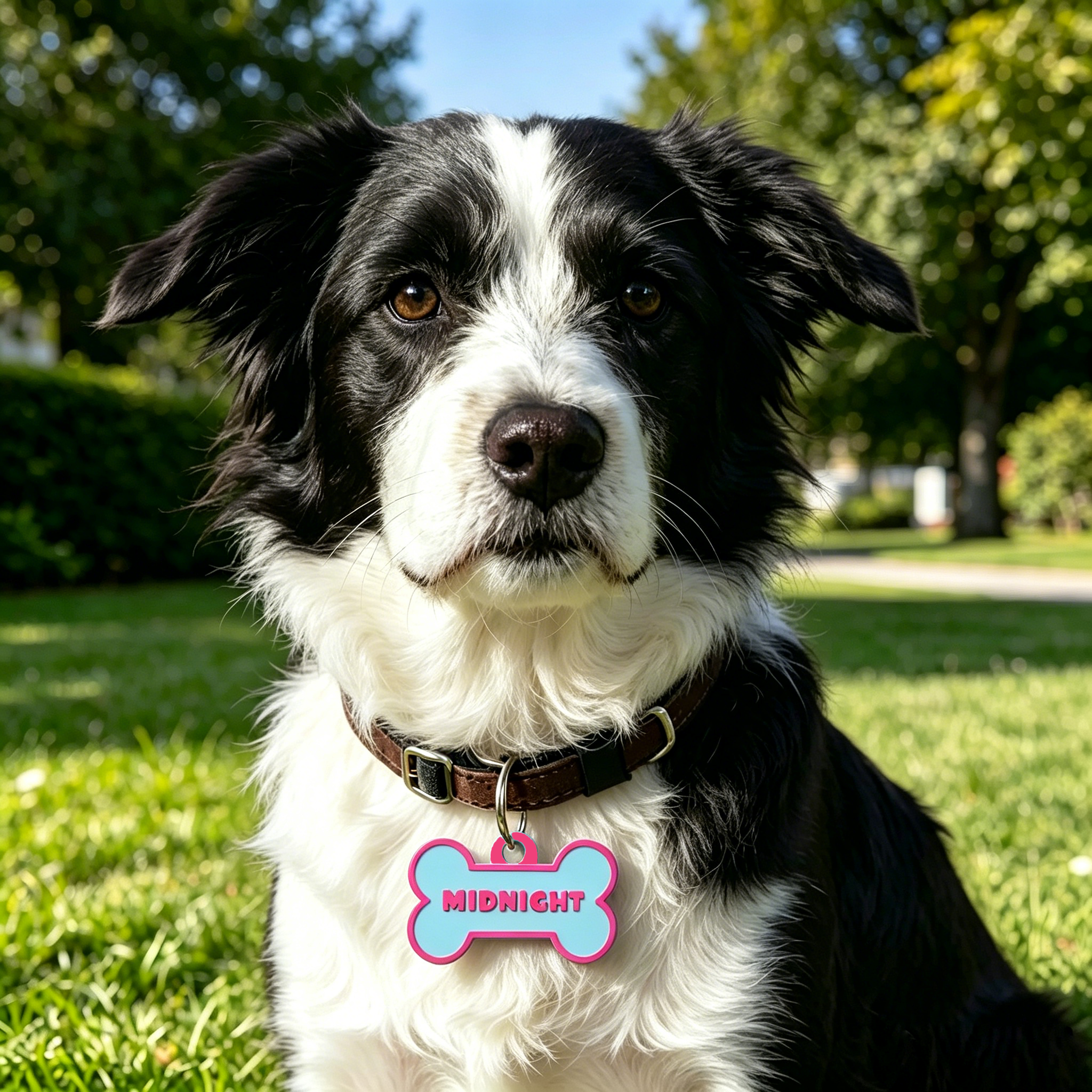 Personalized 3D Printed Bone-Shaped Dog ID Tag | MNAccs54