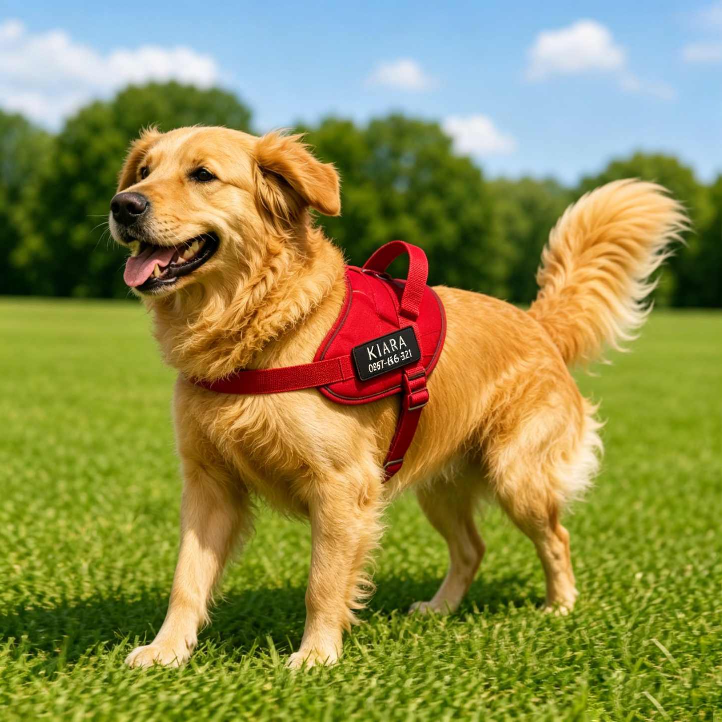 Personalized Adjustable Reflective Pet Vest No Pull Dog Harness | MNAccs111