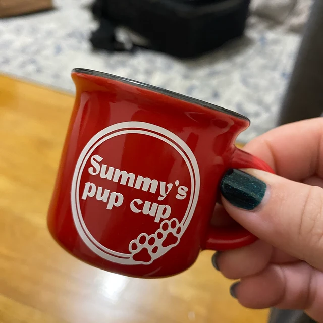 Personalized Pet 2oz Reusable Pup Cup Mug  | CWToy16