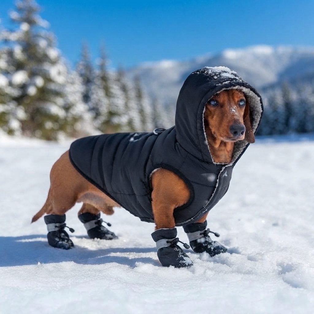 Dog Boots Reflective Shoes Summer Winter Dog Booties | MNAccs126
