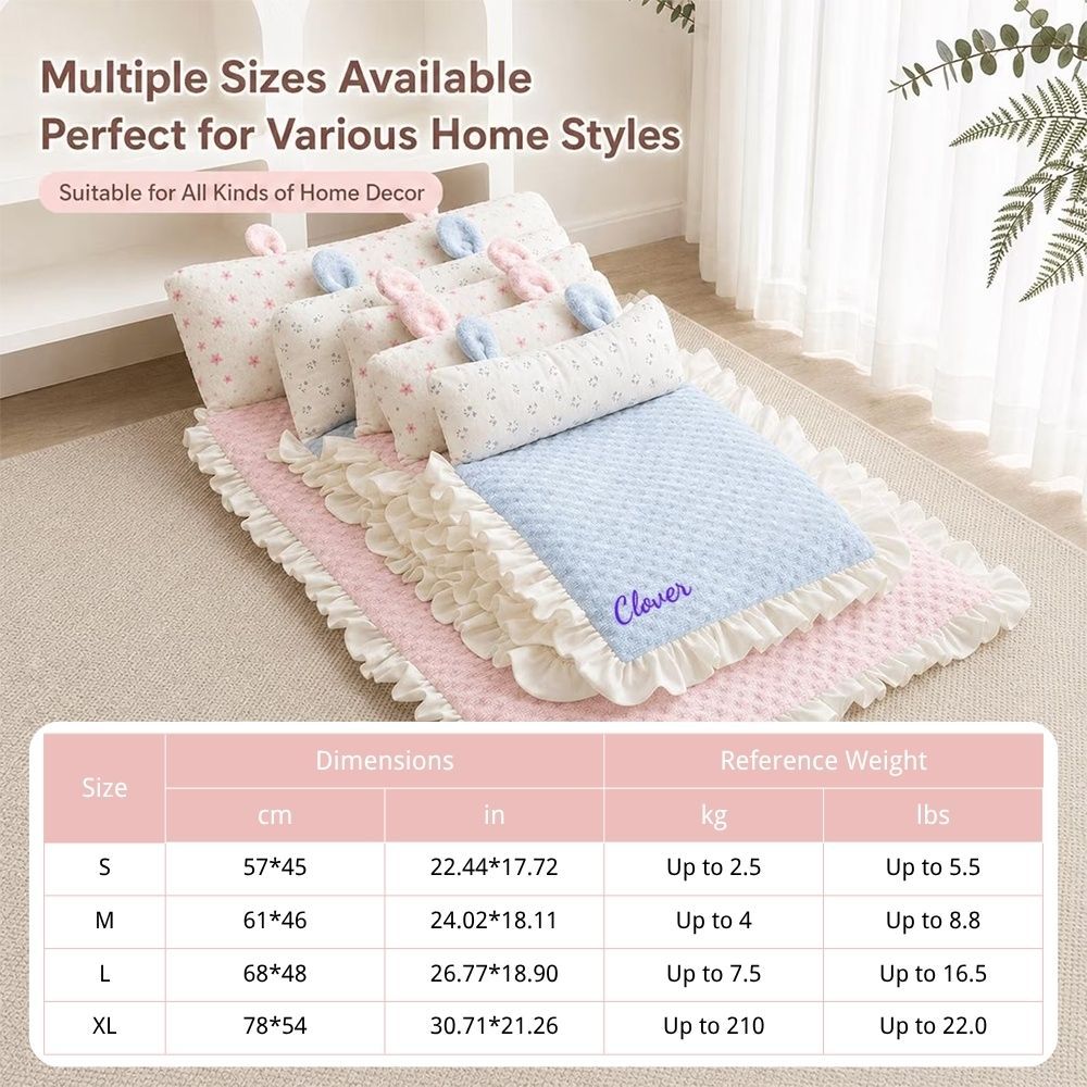 Personalized Ice Silk Pet Summer Cooling Sleeping Pad | MNHome99