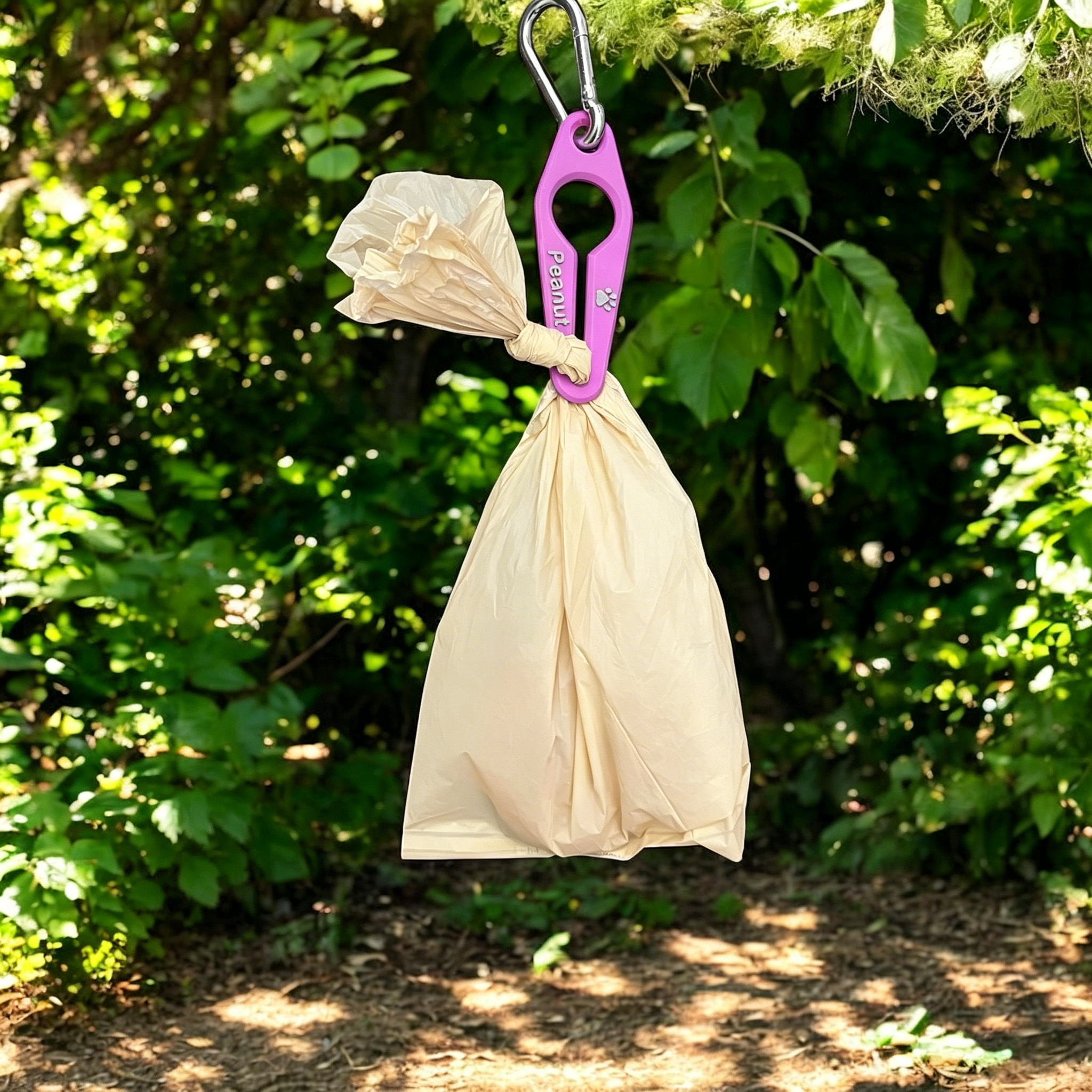 Personalized Dog Poop Bag Holder: 3D Printed Waste Carrier | MNAccs112