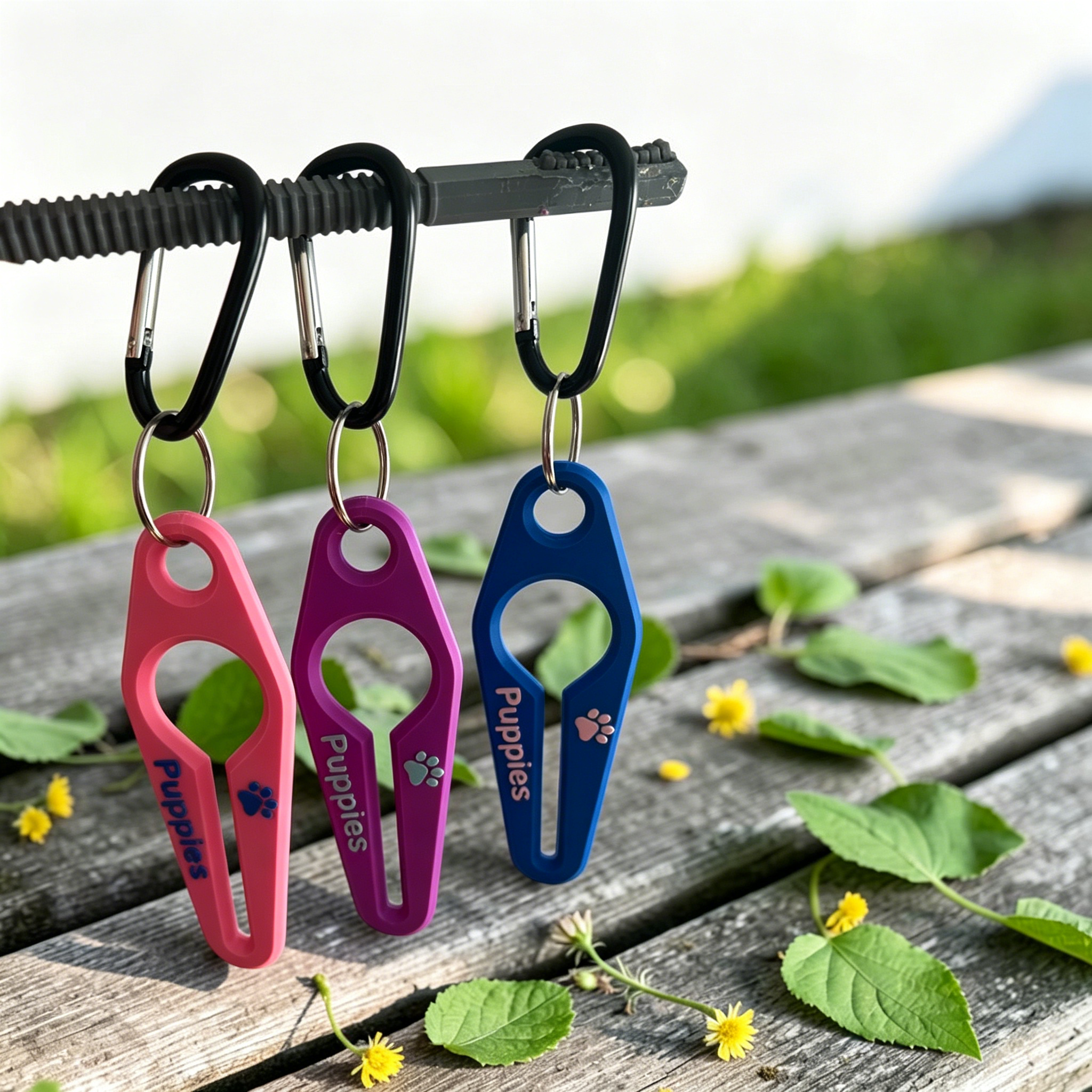 Personalized Dog Poop Bag Holder: 3D Printed Waste Carrier | MNAccs112