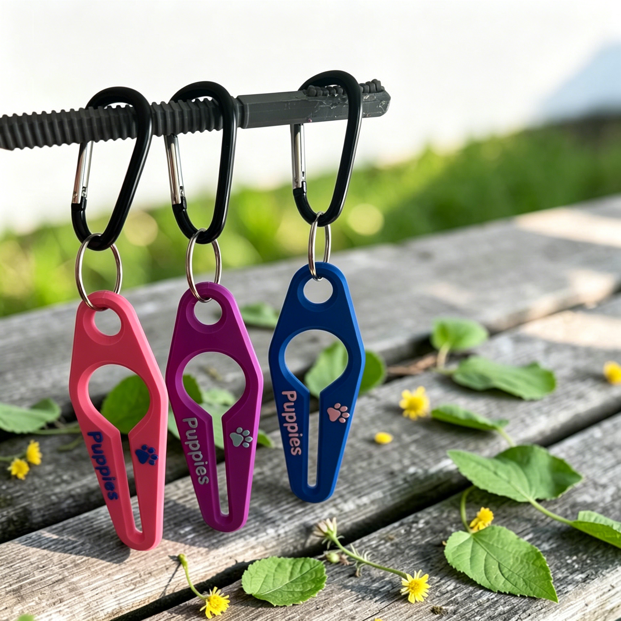 Personalized Dog Poop Bag Holder: 3D Printed Waste Carrier | MNAccs112