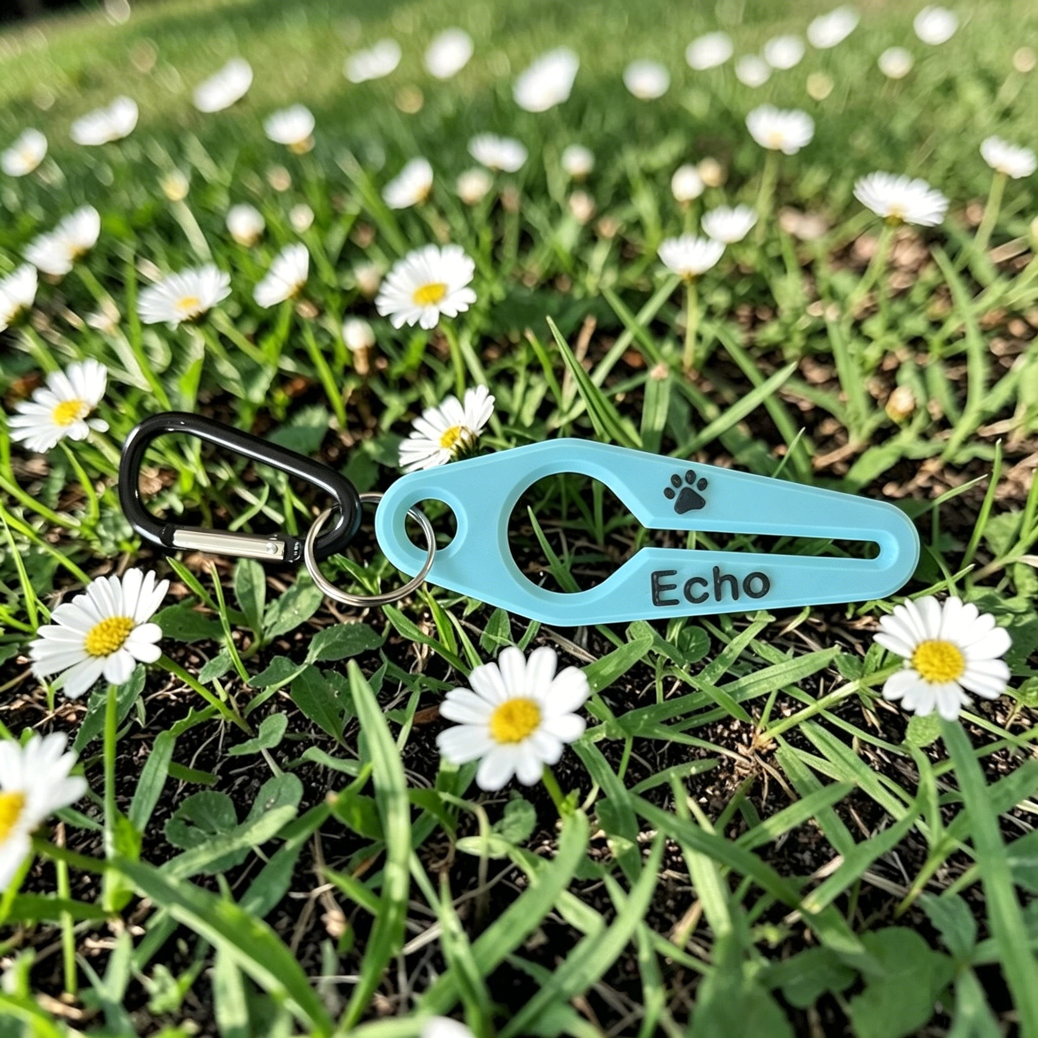 Personalized Dog Poop Bag Holder: 3D Printed Waste Carrier | MNAccs112