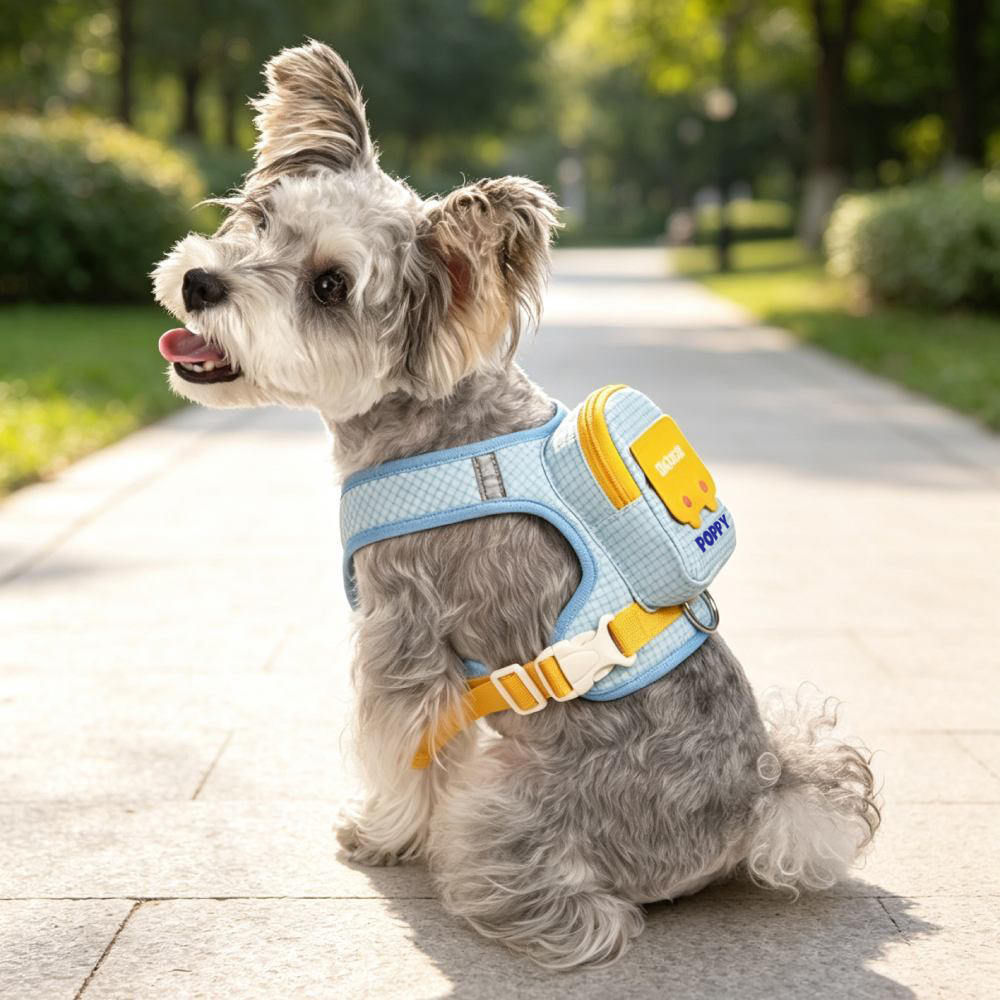 Personalized Cute Mini Backpack Dog Harness | MNAccs113