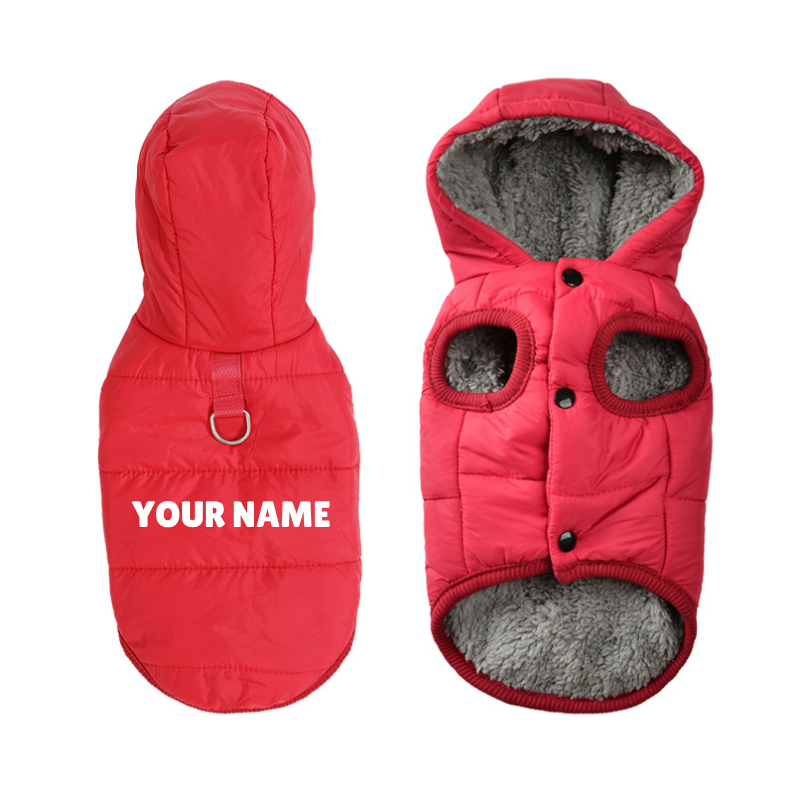 Personalized Pets Winter Thick Warm Jacket | MNCloth270