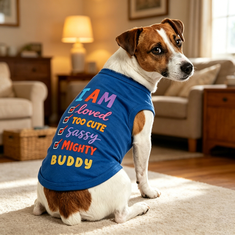 Personalized I AM Loved Checklist Pet Shirt | MNCloth208