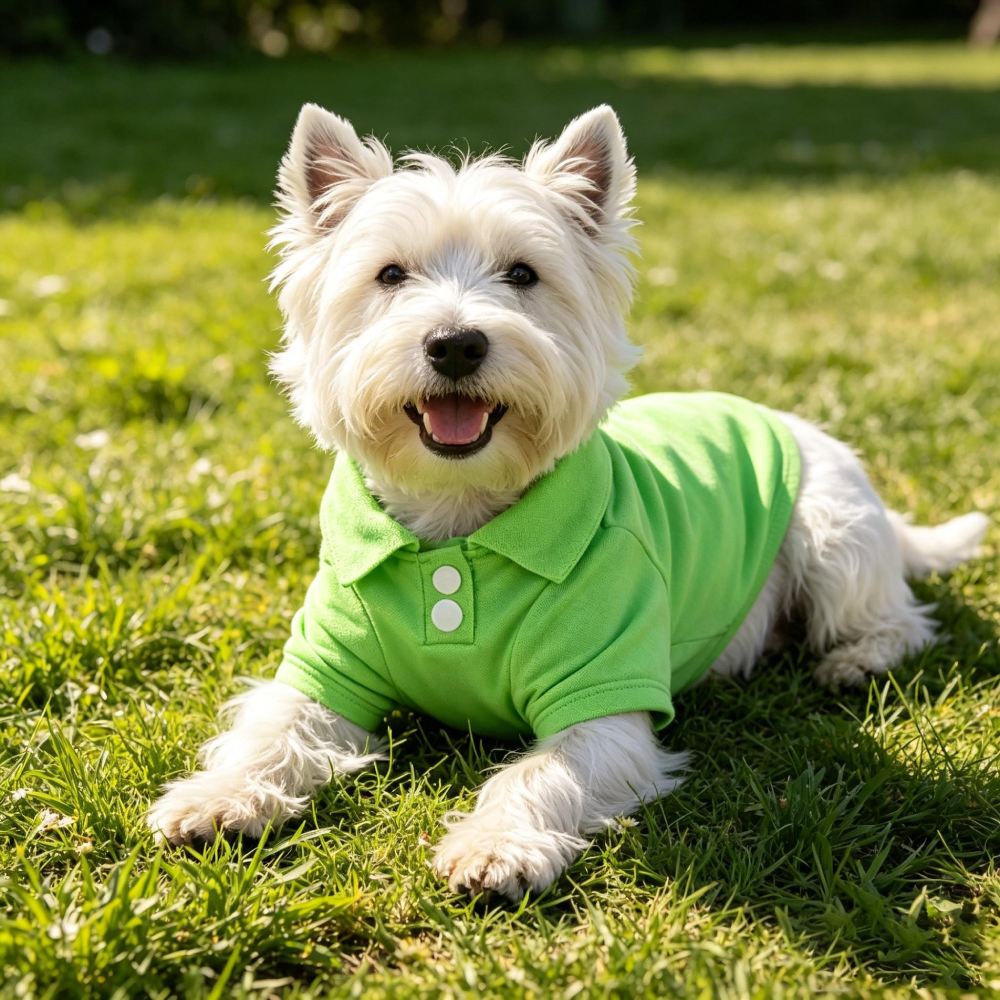 Personalized Embroidered Name Pet Solid Color Polo Shirt | MNCloth209