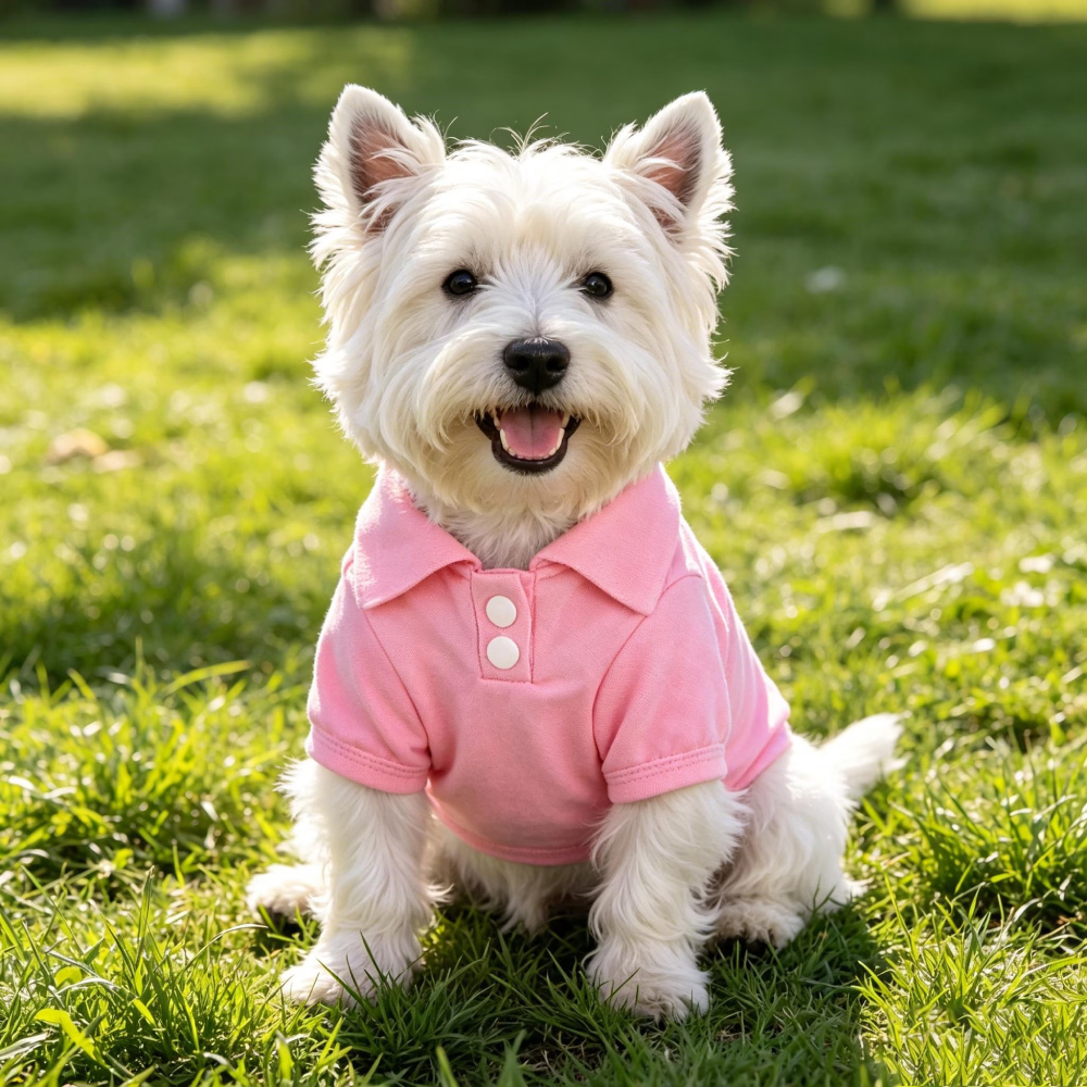 Personalized Embroidered Name Pet Solid Color Polo Shirt | MNCloth209