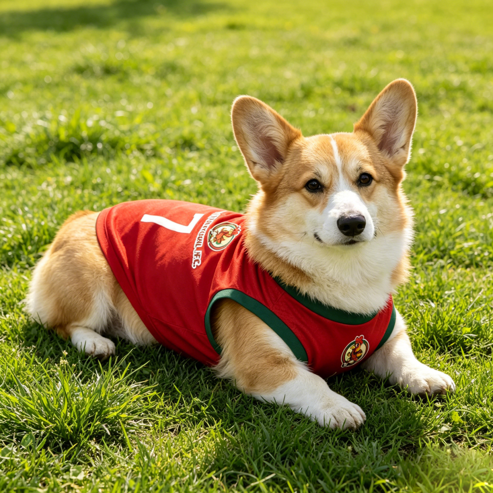 Personalized Dog & Cat Soccer Fan Sporty Vest | MNCloth214