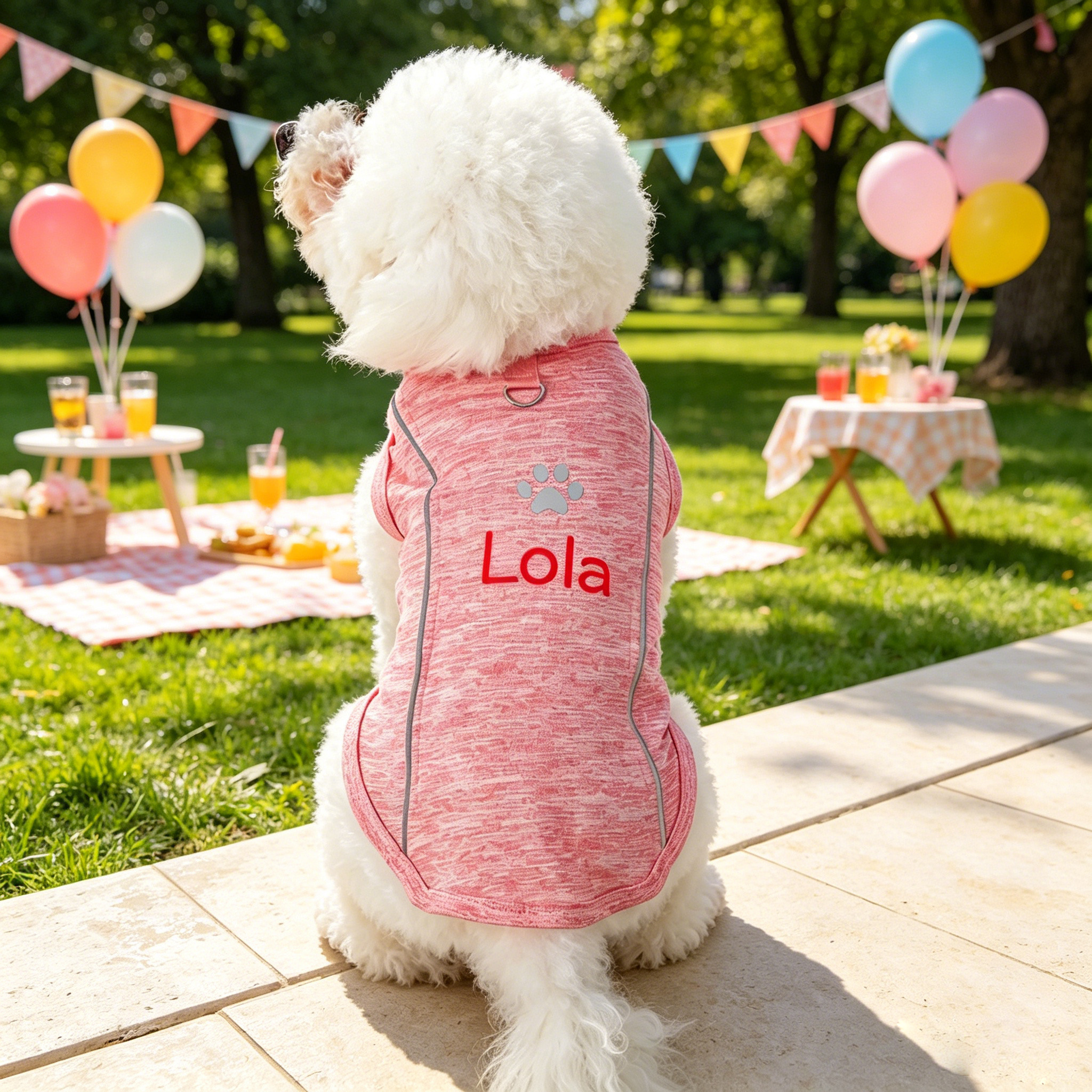 Personalized Glow Safe Active Flex Pet Sport Shirt | MNCloth237