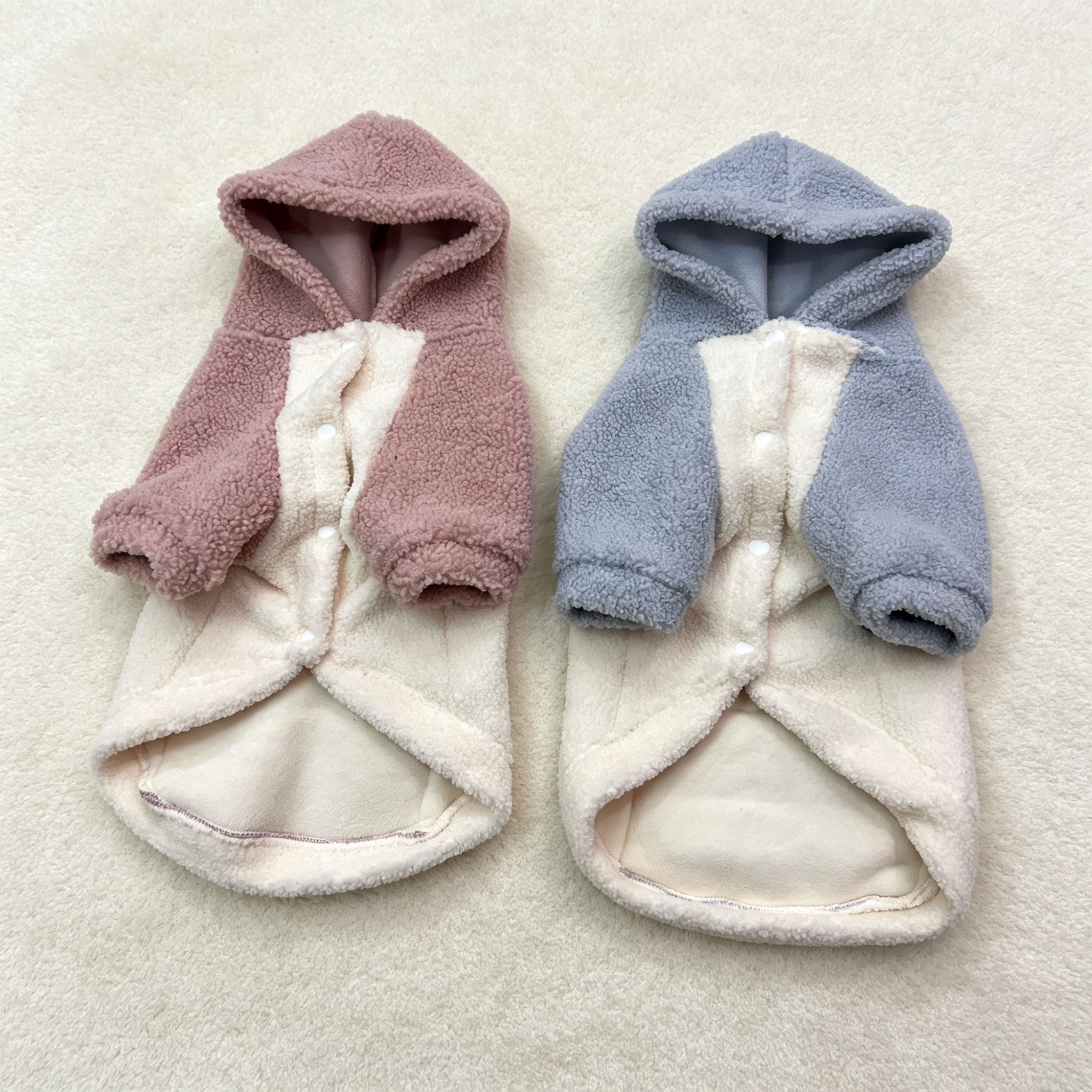 Personalized Pet Hoodie with Chenille Name on Corduroy | MNCloth256