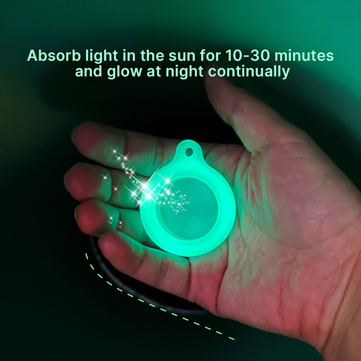 Personalized Pet AirTag Silicone Collar Holder | BKPet174