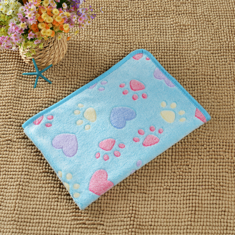 Personalized Embroidered Lovely Flannel Pet Blanket | BKPet198