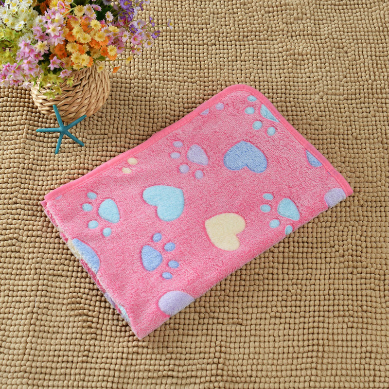 Personalized Embroidered Lovely Flannel Pet Blanket | BKPet198