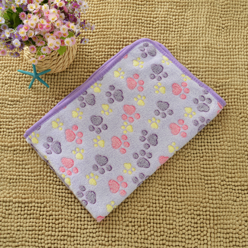 Personalized Embroidered Lovely Flannel Pet Blanket | BKPet198
