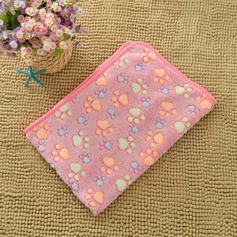 Personalized Embroidered Lovely Flannel Pet Blanket | BKPet198