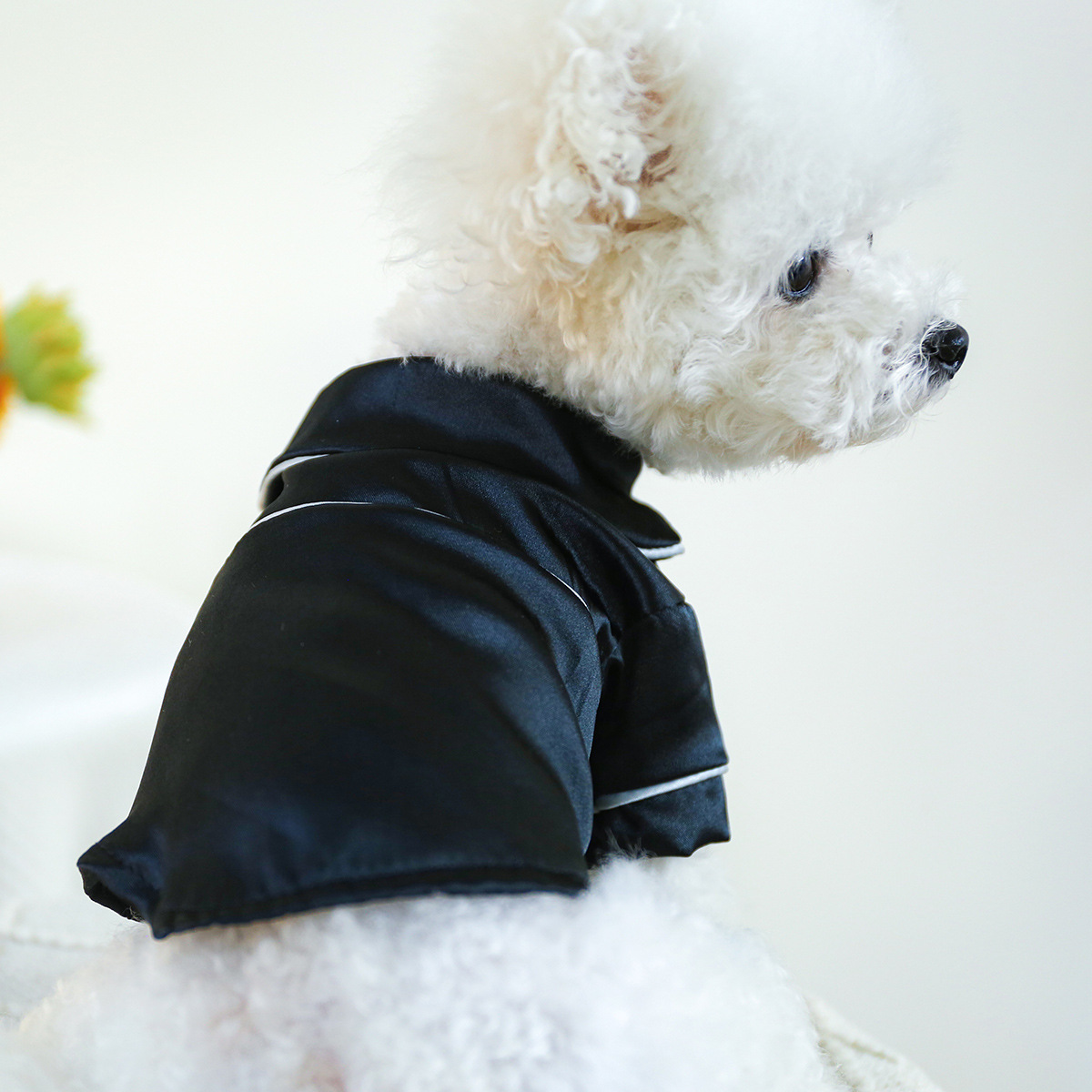 Personalized Embroidery Silky Pet Pajamas for Comfort & Unique | BKPet31
