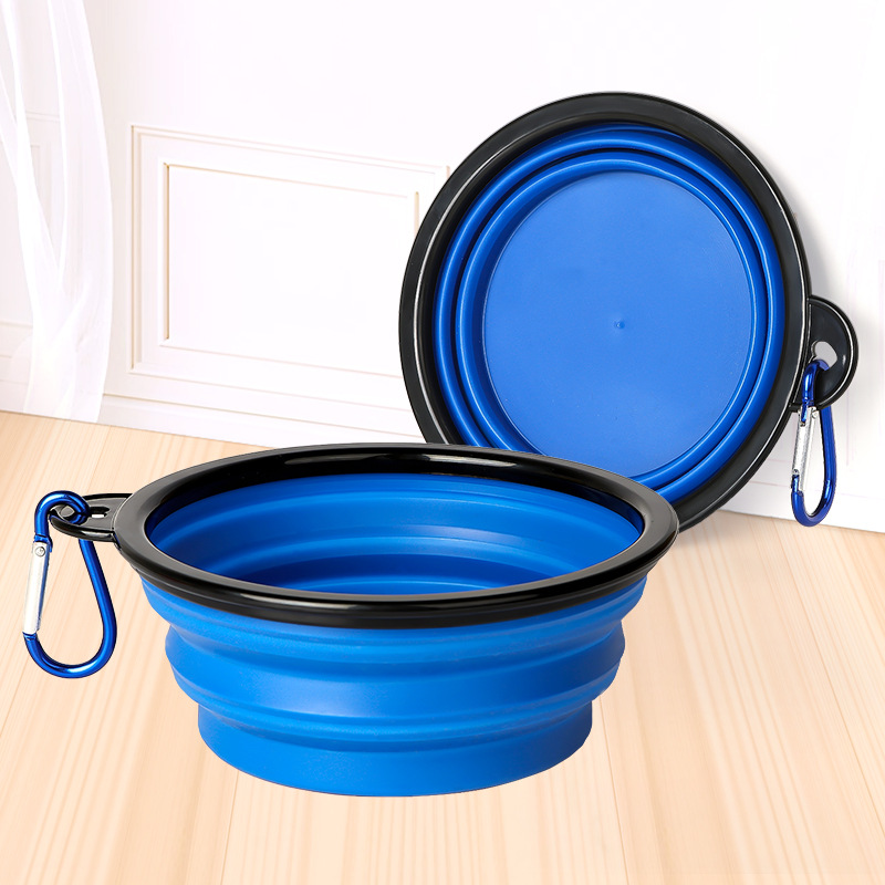 Personalized Silicone Foldable Travel Pet Bowl | BKPet79