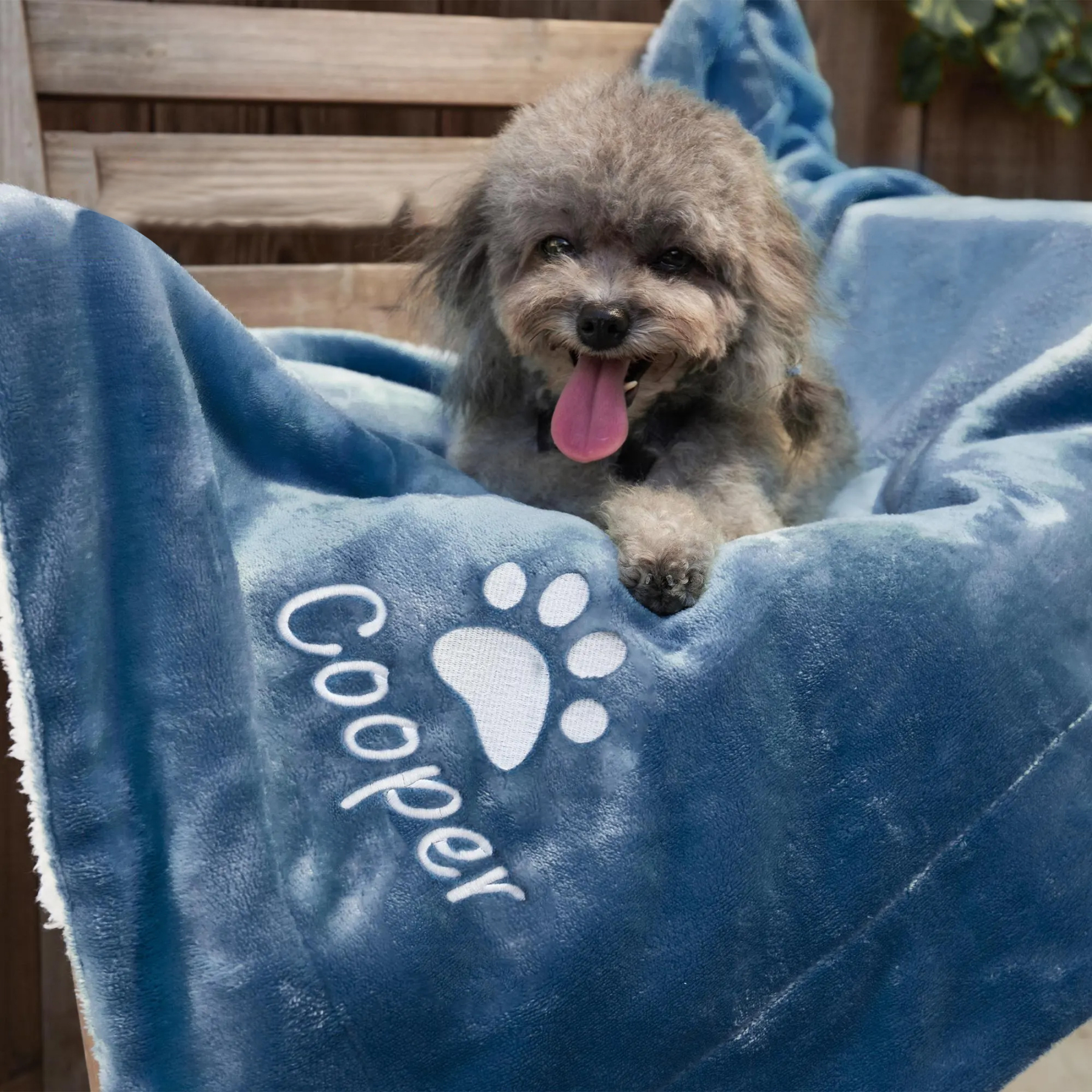 Personalized Thick Fleece Pet Blanket for Comfort & Unique | BKPet99