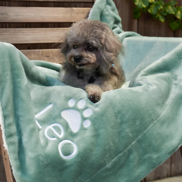 Personalized Thick Fleece Pet Blanket for Comfort & Unique | BKPet99