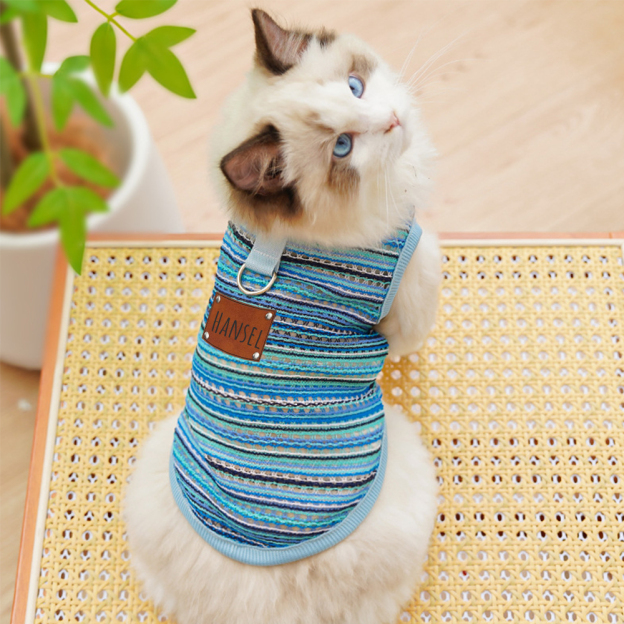Personalized Breathable Pet Summer Cool Mesh Vest | BKPet191