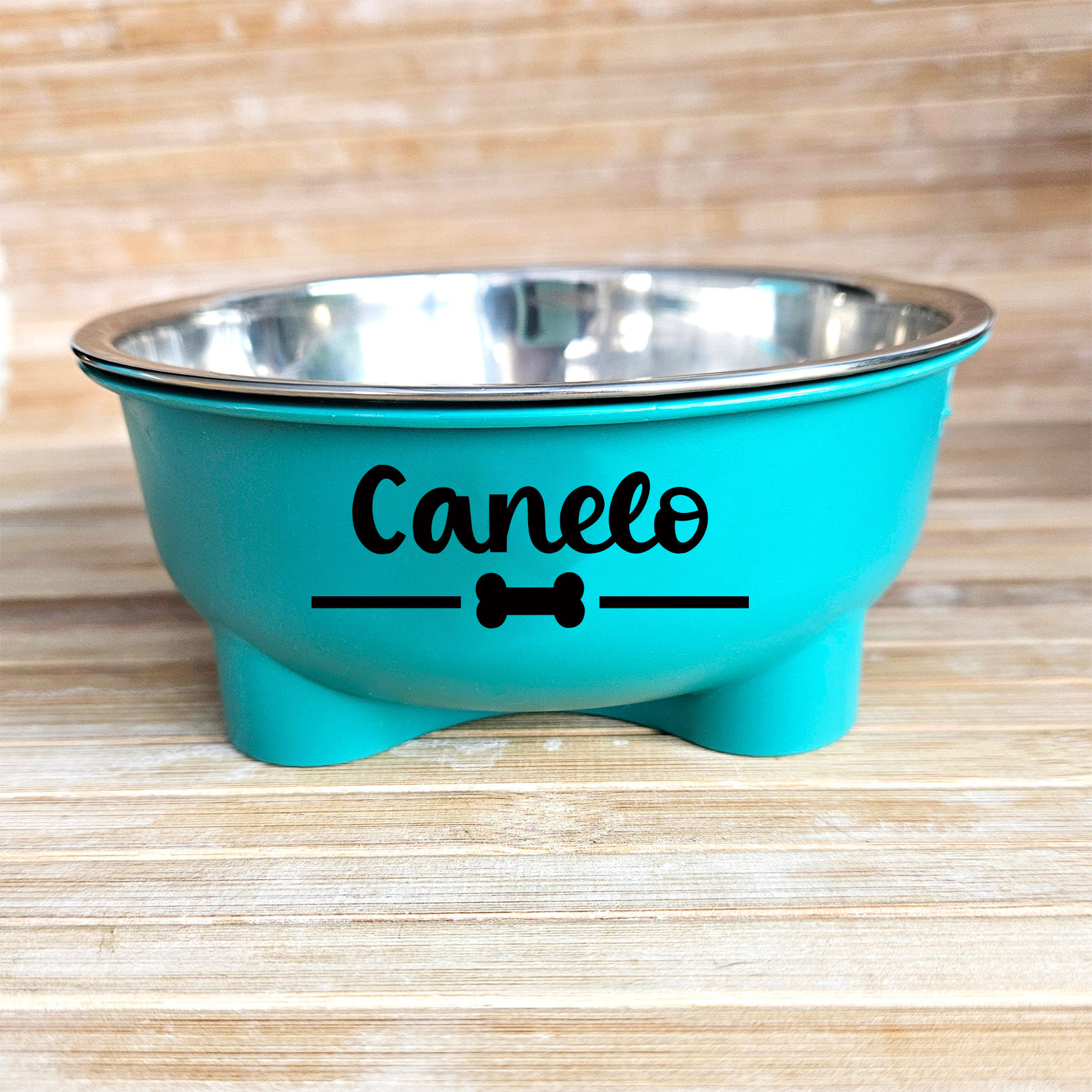 Personalized Stainless Steel Pet Food Bowl  | BKPet64