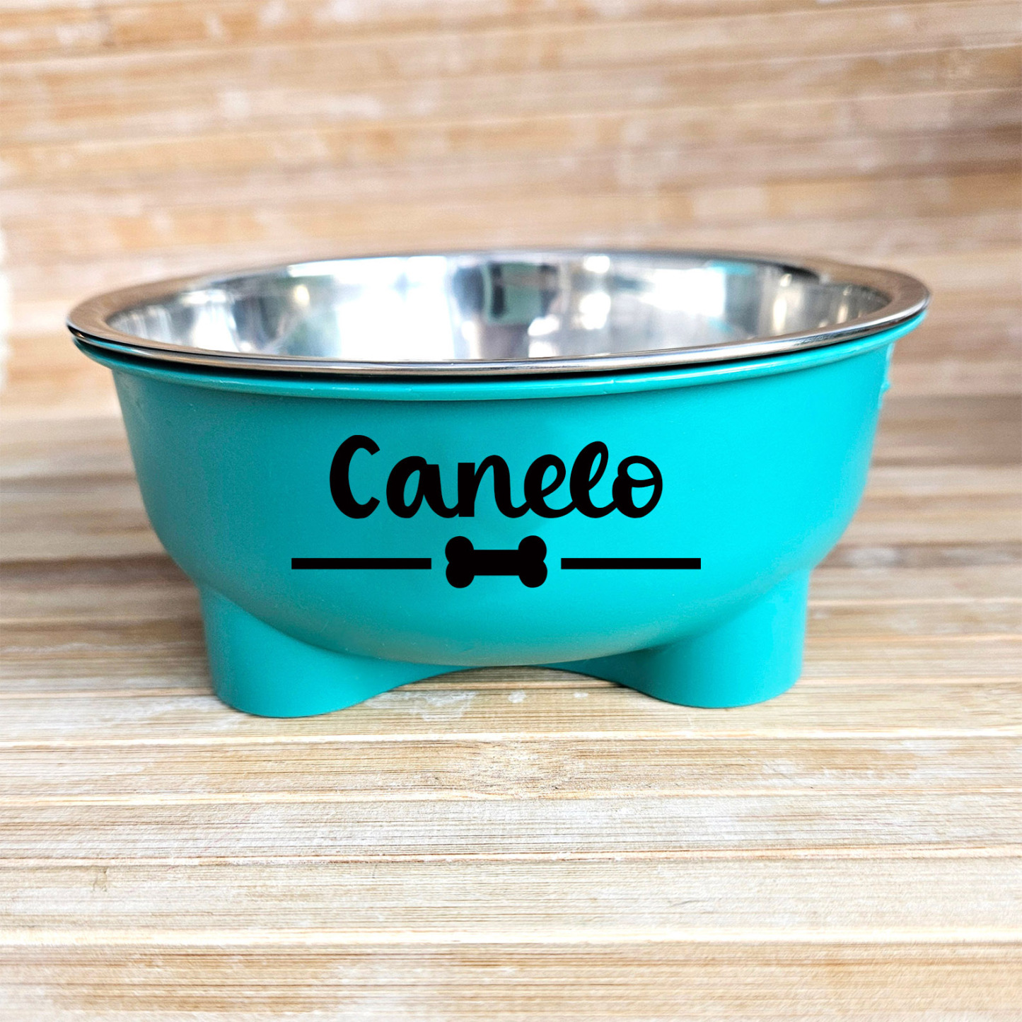 Personalized Stainless Steel Pet Food Bowl | BKPet64