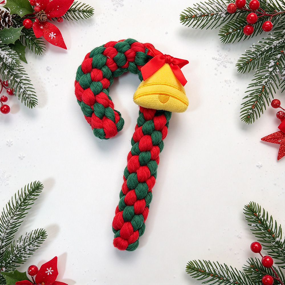 Christmas Rope Pet Knotted Chew Toy | MNToy29