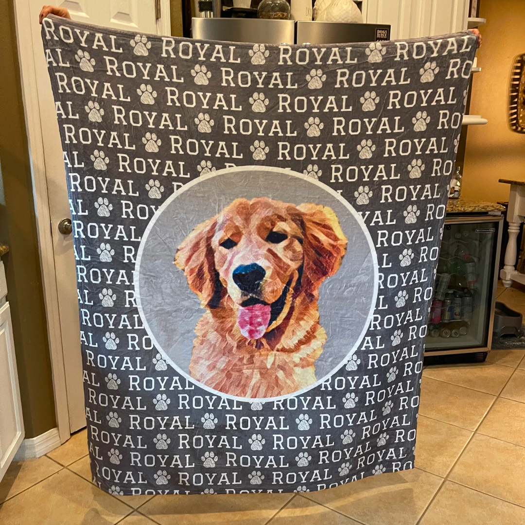 Personalized Lovely Pet Blanket for Comfort & Unique | BKPet15