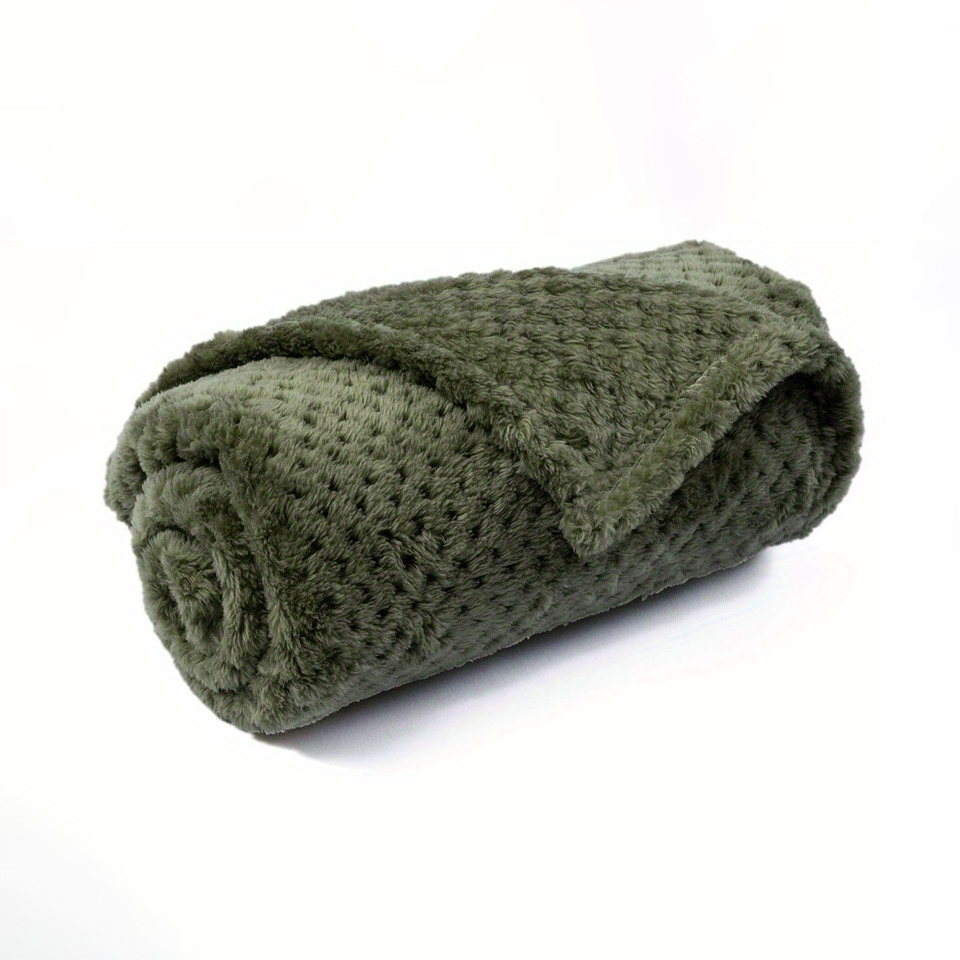 Personalized Embroidered Pet Soft Waffle Blanket | BKPet197