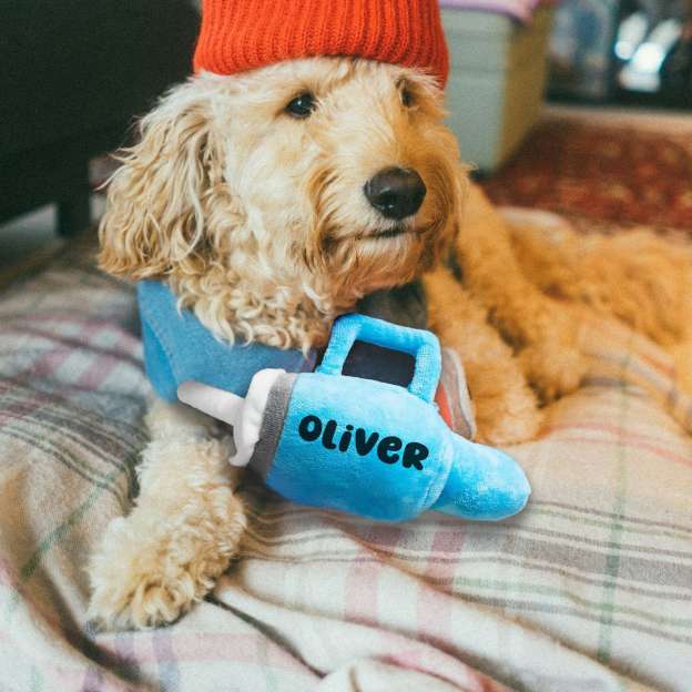 Personalized Tumbler Pet Squeaky Toy | BKPet86