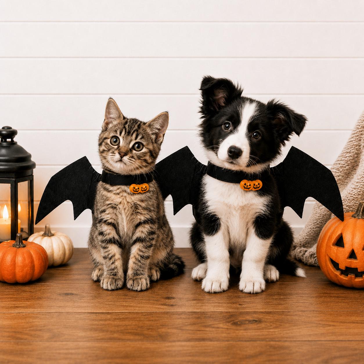 Personalized Halloween Bat Wings For Pets | MNHalloween17