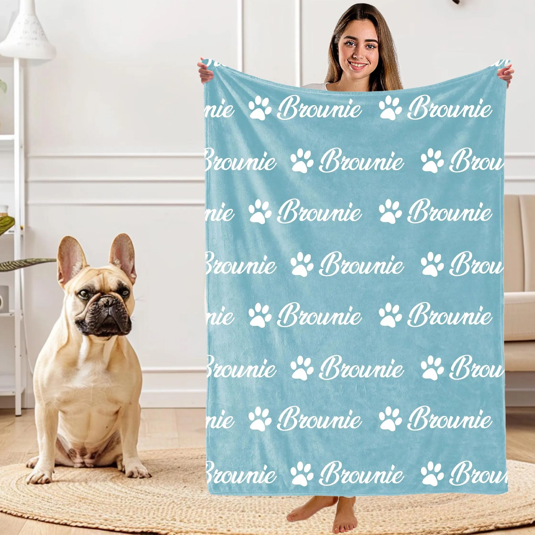Personalized Lovely Pet Blanket for Comfort & Unique | BKPet104