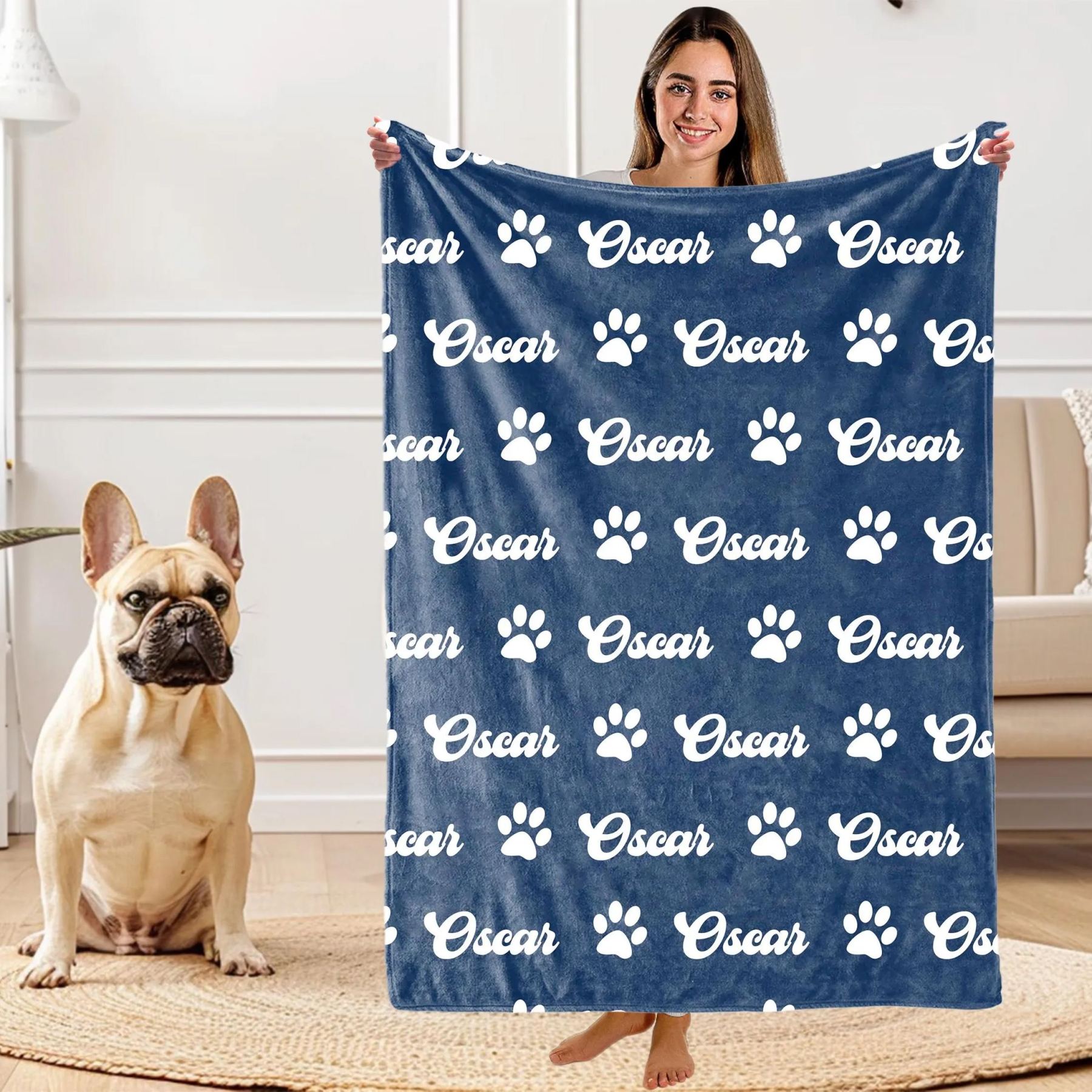 Personalized Lovely Pet Blanket for Comfort & Unique | BKPet104